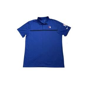 Philadelphia Men's 76ers Nike NBA Authentics Dri-Fit Polo Navy Size XL